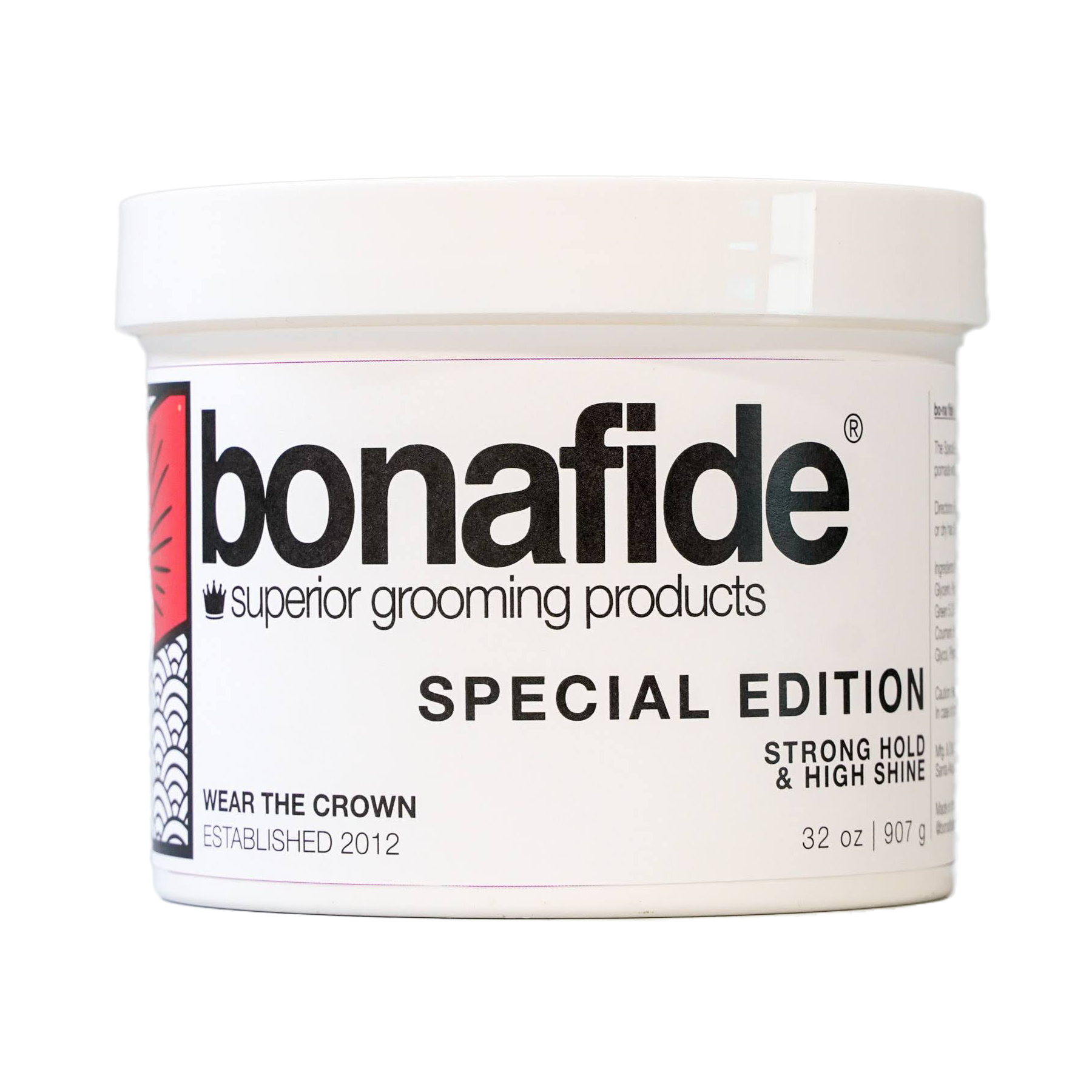 【未使用】32oz ボナファイド SPECIAL EDITION グリース bonafide SPECIAL EDITION グリース 32oz